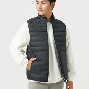 Áo Phao Gile Nam Thời Trang Kéo Khóa